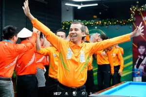 Trần Quyết Chiến và đồng đội vô địch siêu kịch tính.