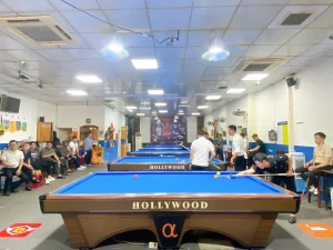 Gần 100 cơ thủ quy tụ tại Giải Billiards Carom 3 băng tranh Cúp Đông Quang Gia Lai.